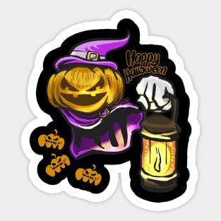 Jack O Latern Sticker